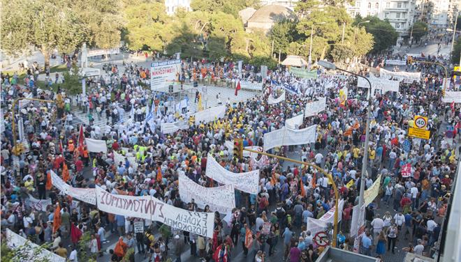 ΕΚΘ: Κάλεσμα στο συλλαλητήριο της 8ης Σεπτεμβρίου στα εγκαίνια της ΔΕΘ