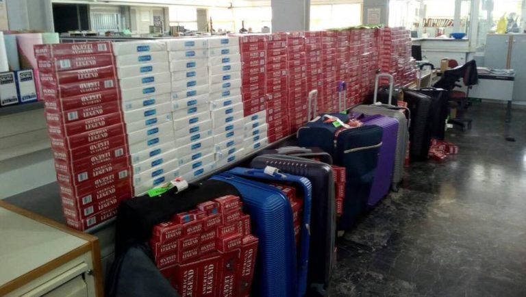 Βρήκαν 180.000 λαθραία τσιγάρα