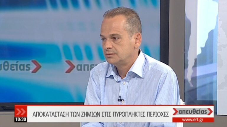 Ο γγ του Υπ. Υποδομών για την αποκατάσταση ζημιών στις πυρόπληκτες περιοχές (video)