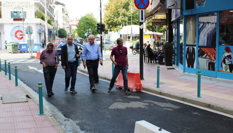 Αυτοψία σε έργα από τον δήμαρχο Απ. Καλογιάννη