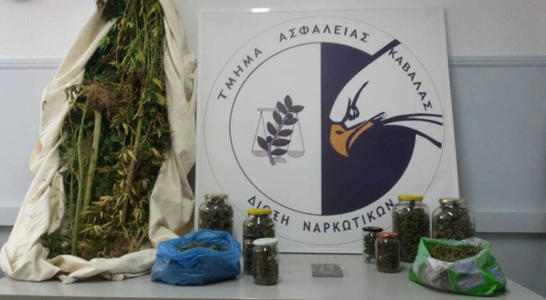 Καβάλα: Σύλληψη για καλλιέργεια κάνναβης και κατοχή ναρκωτικών