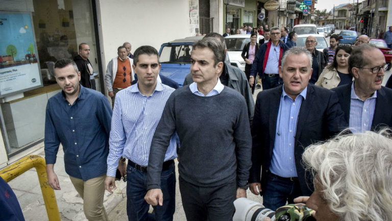 Περιοδεία Μητσοτάκη στο νομό Κορινθίας-Πώς σχολίασε τις δηλώσεις Καμμένου (video)