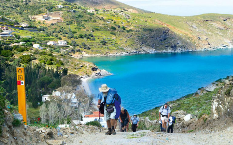 1ο Andros on foot festival στην Άνδρο