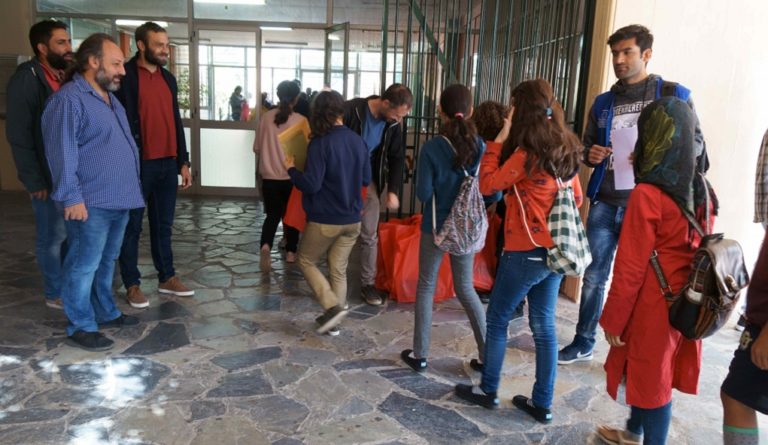 Υποδοχή Προσφύγων Μαθητών στο Δήμο Χαϊδαρίου