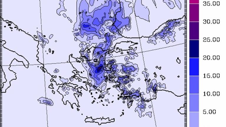 Σταδιακή βελτίωση του καιρού από σήμερα – Δείτε πως κινείται ο μεσογειακός κυκλώνας