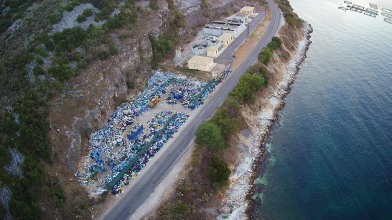 Μεγάλη κινητοποίηση στην Κασιώπη για τα σκουπίδια