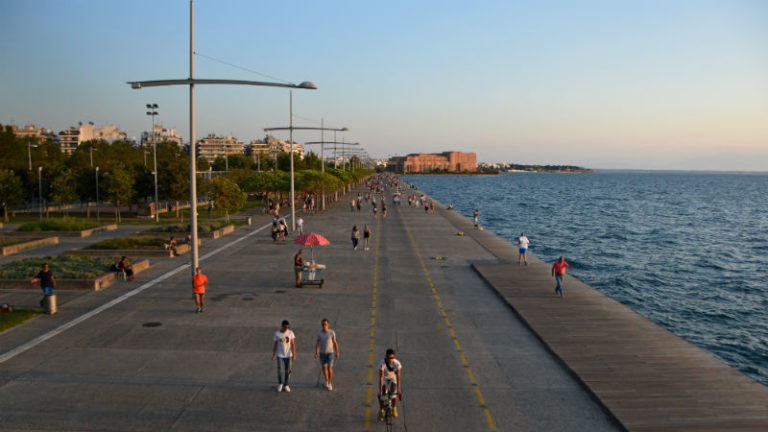 Την ανάγκη συντήρησης του πάρκου της νέας παραλίας υπογραμμίζει η Οικολογική Κίνηση Θεσσαλονίκης