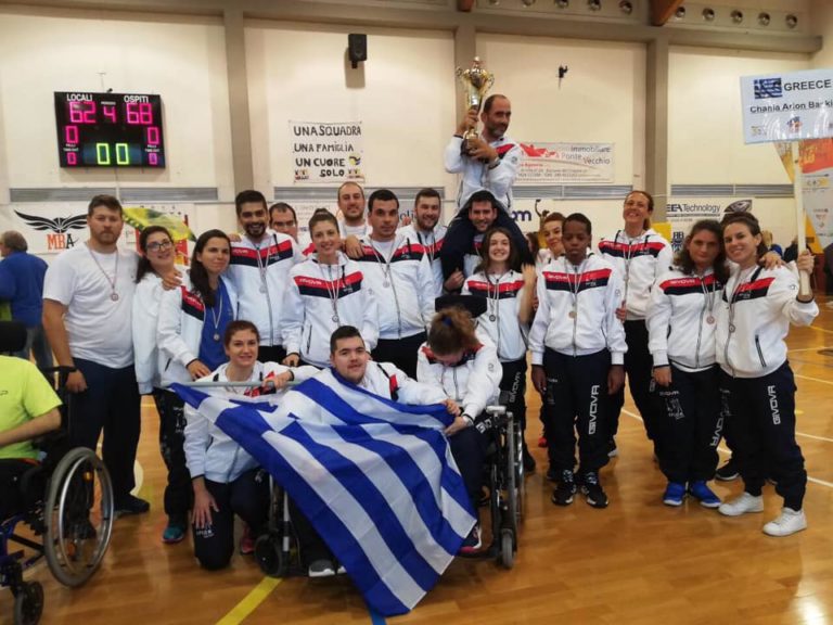 Η Χανιώτικη ομάδα Αρίων στο Πανευρωπαικό Κύπελλο Baskin