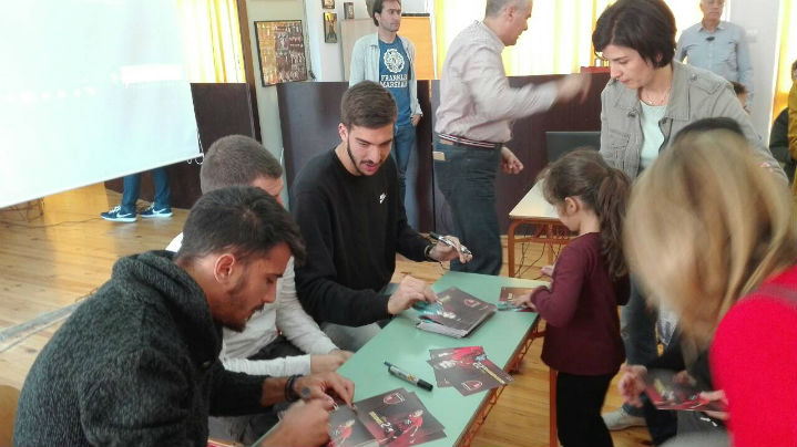 Στα …θρανία οι παίκτες της Παναχαϊκής