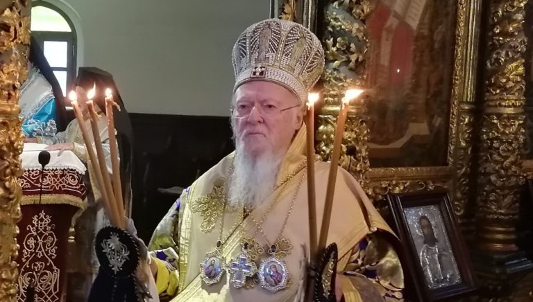 Επίσκεψη του Κ. Μπακογιάννη στον Οικουμενικό Πατριάρχη Βαρθολομαίο
