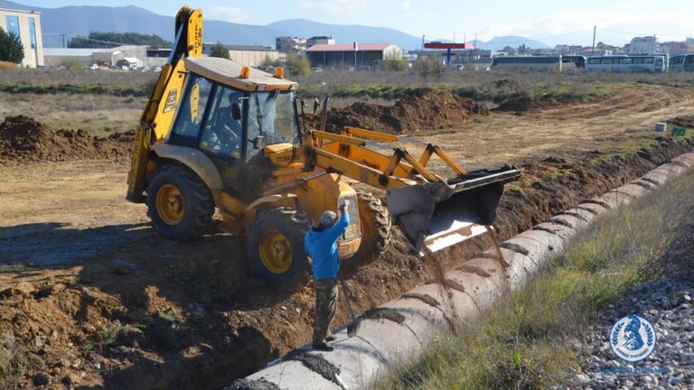 Τρίπολη: στην τελική ευθεία αγωγός ομβρίων υδάτων