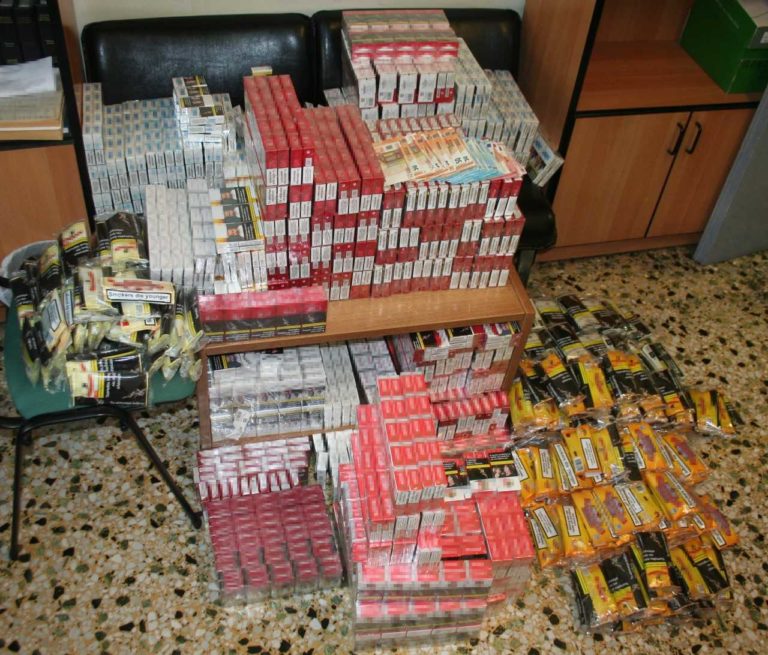 Καβάλα: Σύλληψη 49χρονου με 2.000 πακέτα λαθραίων τσιγάρων