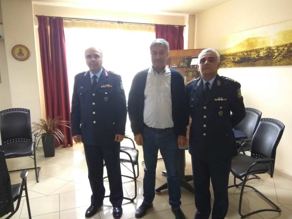 Σπάρτη: Επαφή δημάρχου με Αστυνομικό Διευθυντή Πελοποννήσου