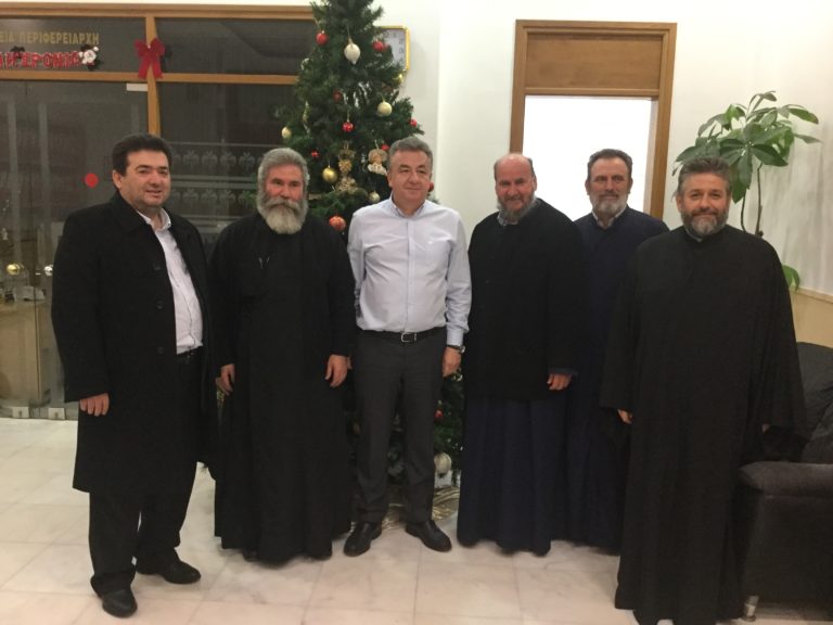 Στήριξη των κληρικών της Κρήτης από τον Περιφερειάρχη