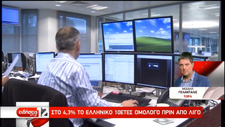 Αποκλιμάκωση στα ιταλικά ομόλογα – Στο 4,3% τα ελληνικά (video)