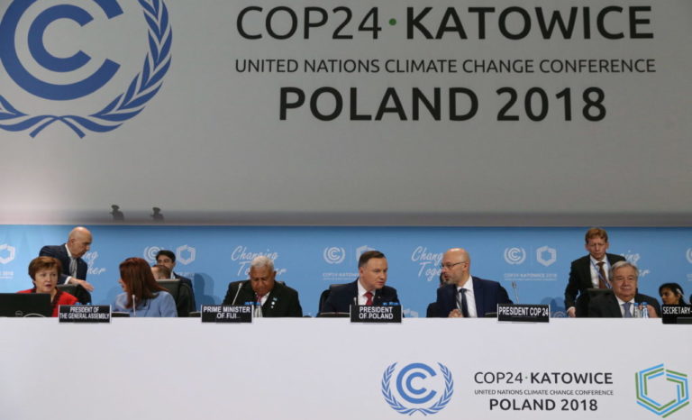 OHE στην COP24: Ο κόσμος δεν πηγαίνει καθόλου προς την ορθή κατεύθυνση