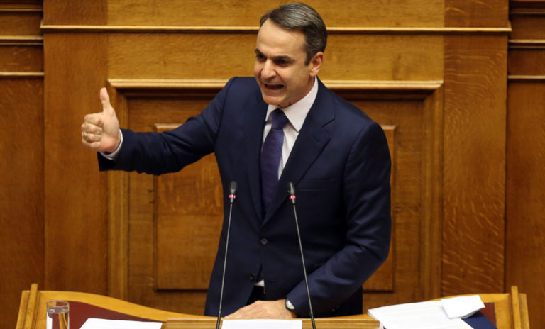 Κυρ. Μητσοτάκης: Καταψηφίζουμε την κυβέρνηση του ψεύδους