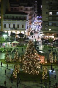 Η Πάτρα σε γιορτινή διάθεση  ενόψει Χριστουγέννων