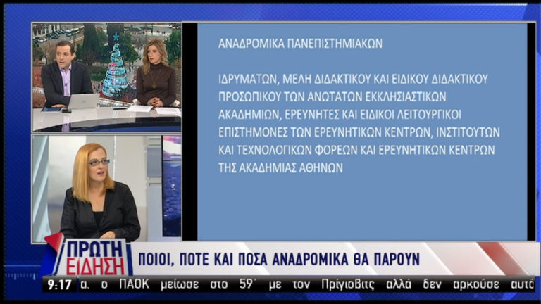 Ποιοι, πότε και πόσα αναδρομικά δικαιούνται (video)