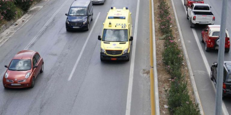 Ηράκλειο: Τροχαίο με εγκλωβισμό στο Αρκαλοχώρι