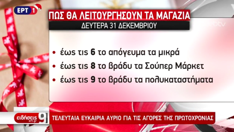 Σε γιορτινούς ρυθμούς η αγορά (video)