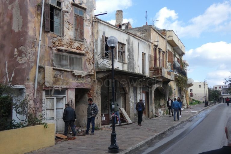 Χανιά: Κυκλοφοριακές ρυθμίσεις αναφορικά με τις κατεδαφίσεις στην οδό Σήφακα