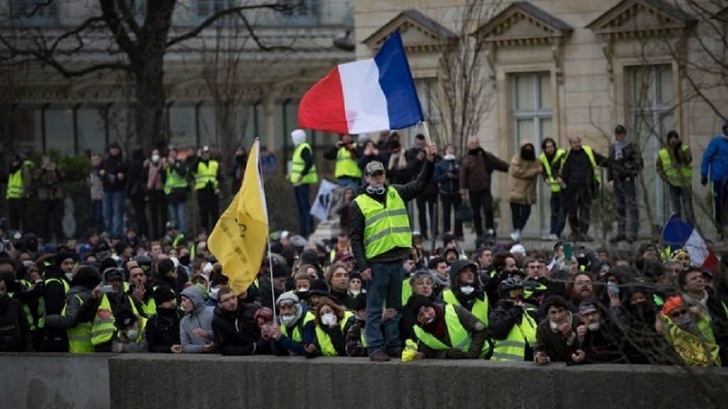 Γαλλία: Τα «Κίτρινα Γιλέκα» συγκεντρώνονται και πάλι στο Παρίσι 