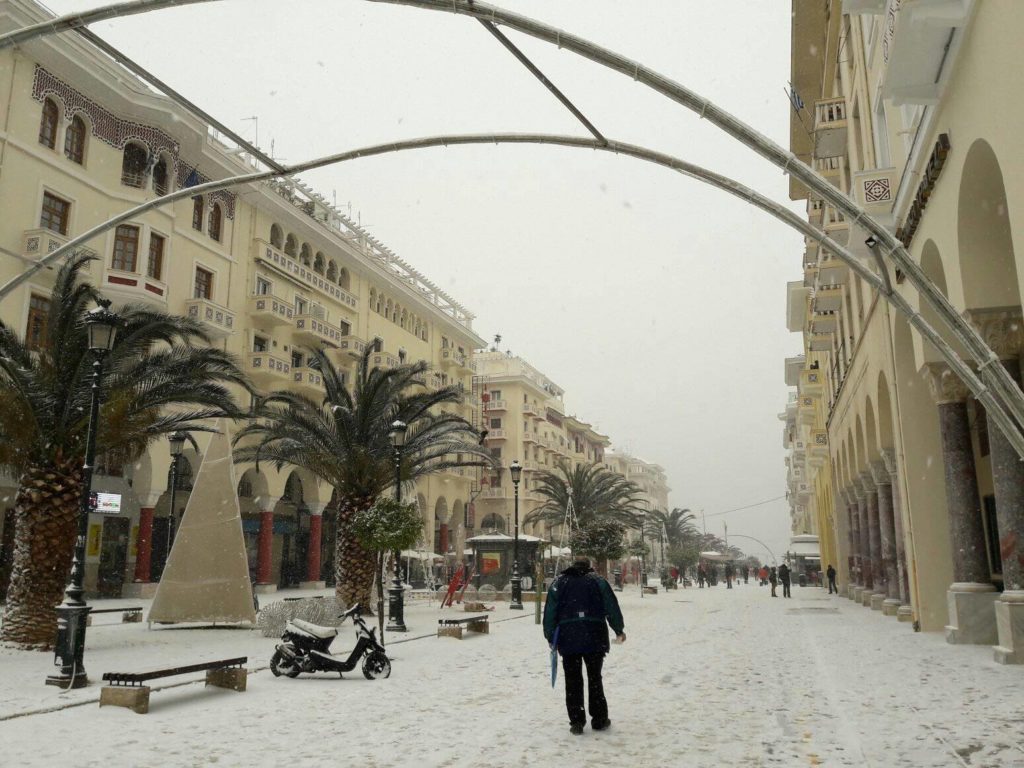 Σε κατάσταση έκτακτης ανάγκης ο δήμος Θεσσαλονίκης λόγω των καιρικών συνθηκών