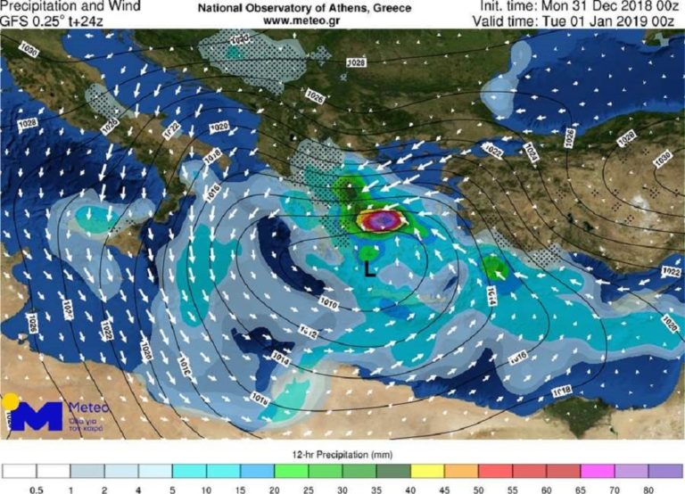 Με χιόνια, παγωνιά και καταιγίδες έκανε ποδαρικό το 2019-Πού υπάρχουν προβλήματα (video)