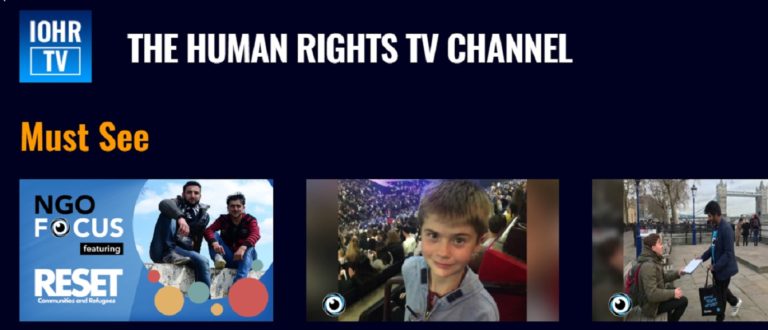 Tηλεοπτικό κανάλι για τα ανθρώπινα δικαιώματα εγκαινιάστηκε στο Λονδίνο
