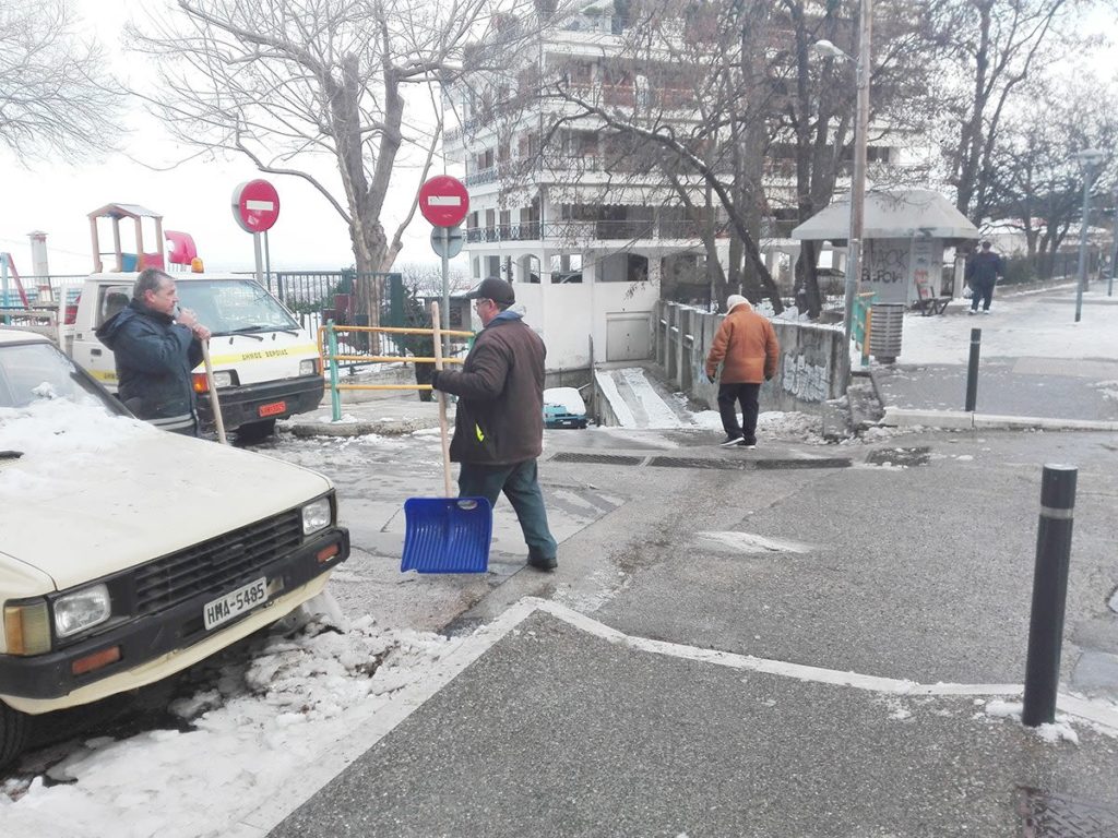 Πεντέμισι χιλιάδες τόνοι αλάτι έπεσαν στους δρόμους της Κ. Μακεδονίας