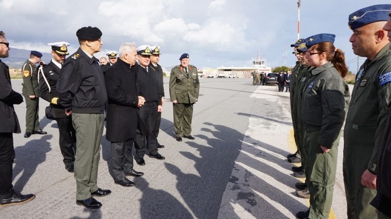 Επίσκεψη υπ. Εθνικής Άμυνας Ε. Αποστολάκη στην Χίο