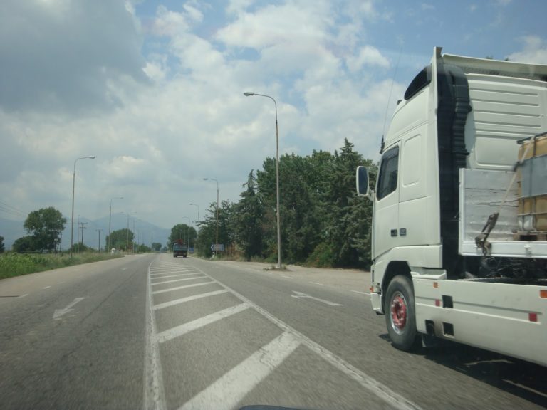 Απαγόρευση κυκλοφορίας φορτηγών στην εθν. οδό Θεσσαλονίκης – Ν. Μουδανίων