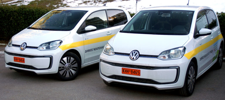 Τα πρώτα ηλεκτροκίνητα οχήματα βρίσκονται στο δήμο Νεάπολης-Συκεών