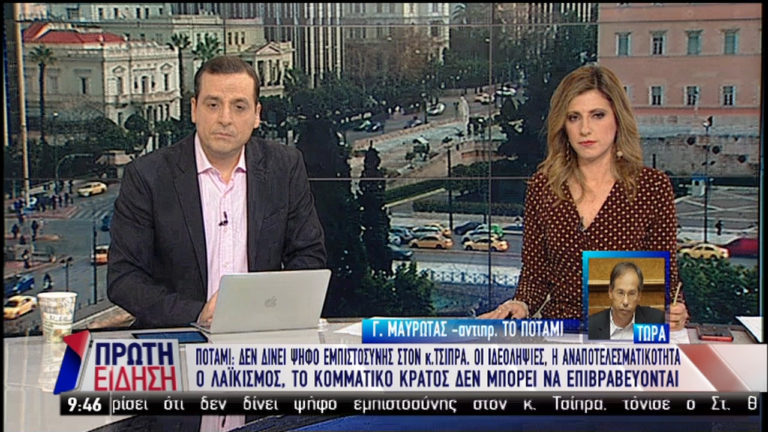 Γ.Μαυρωτάς: Όχι στην κυβέρνηση ναι στη συμφωνία των Πρεσπών–Συζητάμε με Δανέλλη για την  τελική του απόφαση (video)