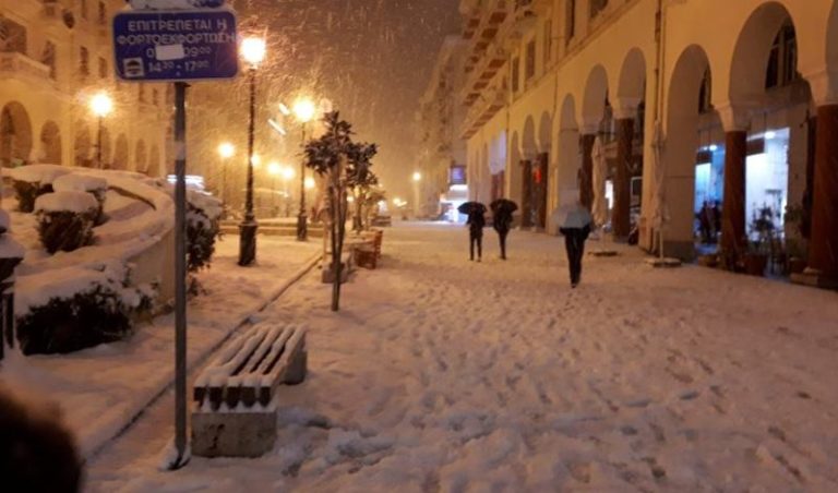 Πολικές θερμοκρασίες από την νύχτα στην Κ. Μακεδονία