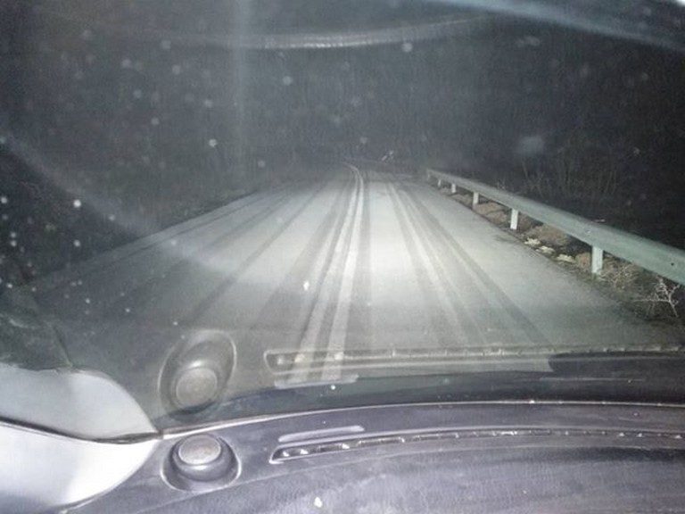 Προσοχή , παγετός στο οδικό δίκτυο στη ΒΔ Λέσβο