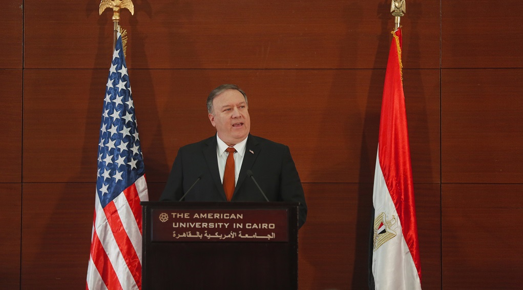 US Secretary of State Mike Pompeo visits Egypt
