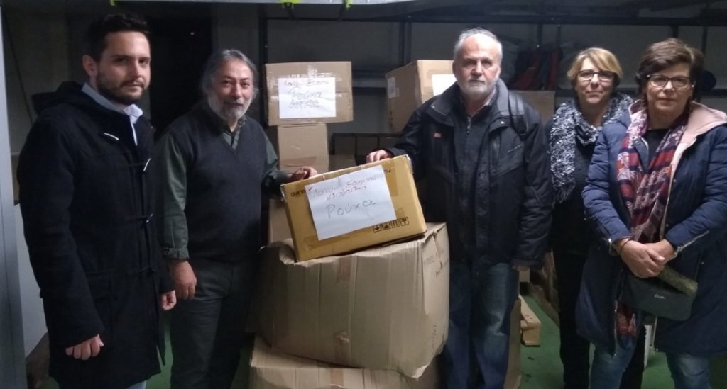 ΕΕΔΥΕ: Παράδοση υλικής βοήθειας για τους πρόσφυγες