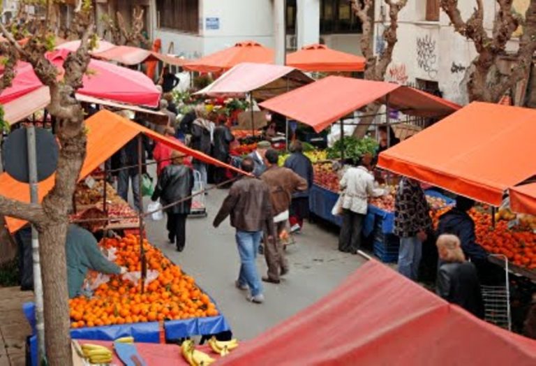 Τρίπολη: Κανονικά η αγορά της πλατείας Μαντινείας