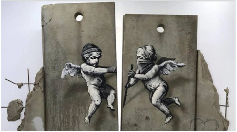 Ο Banksy συναντά τη Διεθνή Αμνηστία στην Τεχνόπολη
