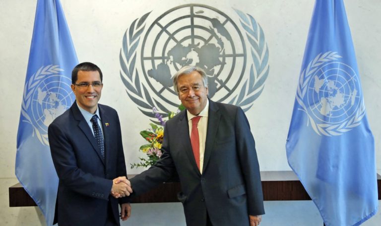 Συνάντηση του ΓΓ του ΟΗΕ με τον υπ. Εξωτερικών της Βενεζουέλας – Ρωσική προειδοποίηση στις ΗΠΑ