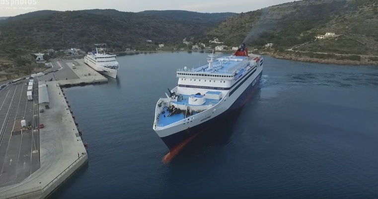 Νέα ακτοπλοική γραμμή από το λιμάνι των Μεστών Χίου (video)