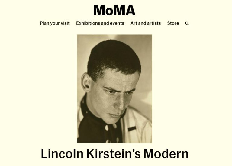 Έκθεση αφιερωμένη στον Λίνκολν Κιρστάιν στο MoMA της Νέας Υόρκης
