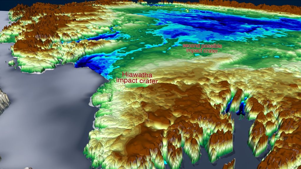 NASA: Πιθανή ανακάλυψη γιγάντιου κρατήρα πρόσκρουσης κάτω από τους πάγους της Γροιλανδίας (video)