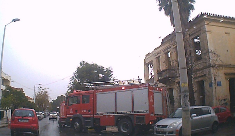 Κατέρρευσε εγκαταλελειμμένο νεοκλασικό στα Χανιά