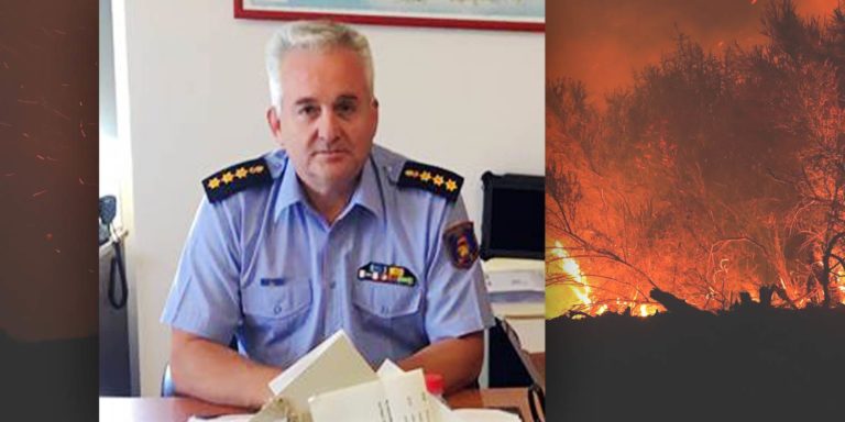 Ο Ν. Λαγουδάκης, νέος Διοικητής Πυροσβεστικών Υπηρεσιών Κρήτης
