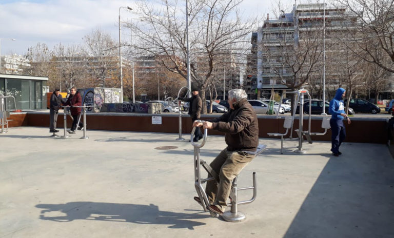 Δύο νέα υπαίθρια γυμναστήρια στη Θεσσαλονίκη