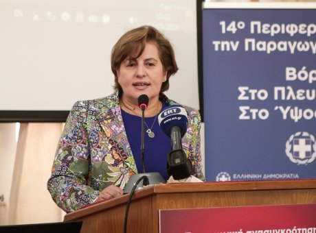 Υποψήφιοι με τη Χριστιάνα Καλογήρου στη Λέσβο