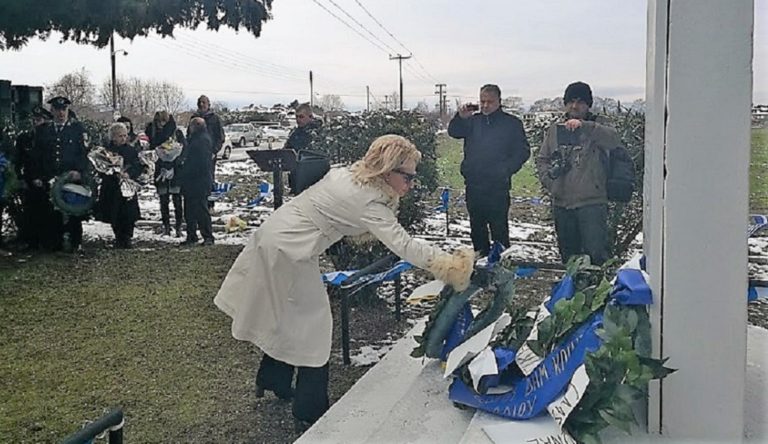 Κατερίνη: Τίμησαν τη μνήμη των εκτελεσθέντων